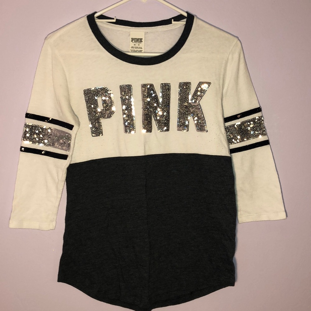 PINK Victoria’s Secret 3/4 Sleeved Shirt